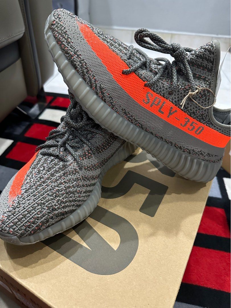 YEEZY 350 v2 BELUGA REFLECTIVE Men s Fashion Footwear Sneakers