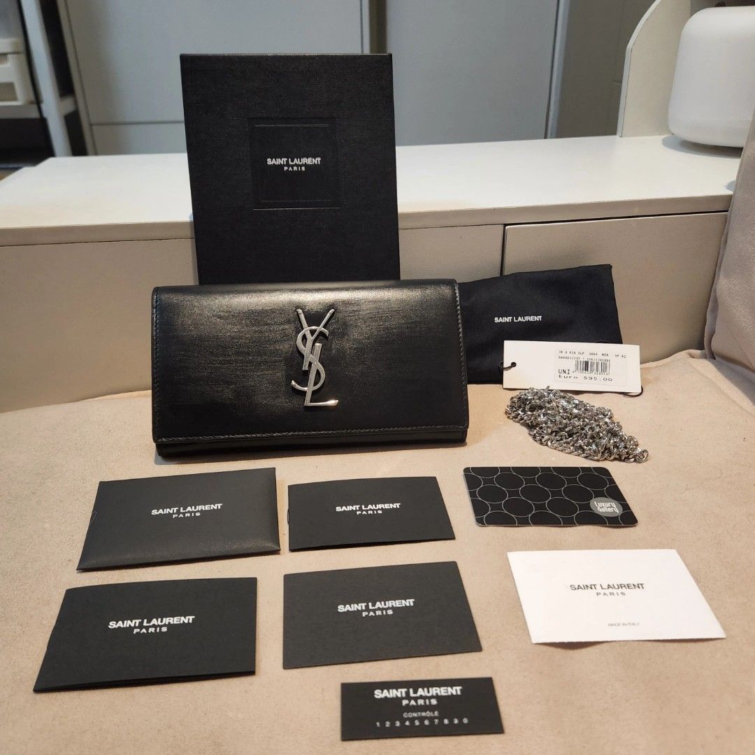 YSL WOC BLACK SMALL, Luxury, Bags & Wallets on Carousell