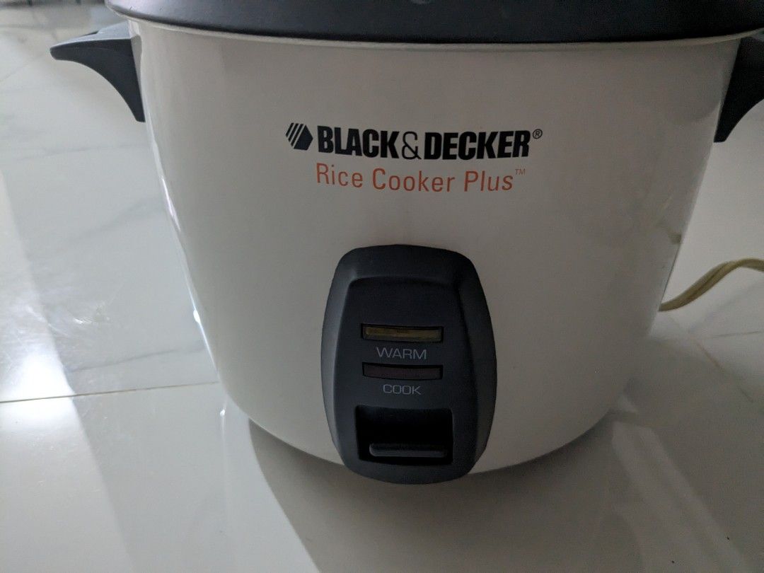 110v Black & Decker Rice Cooker Plus, TV & Home Appliances, Kitchen