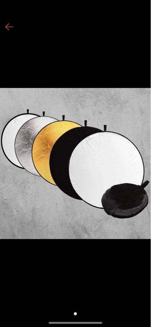 5 in 1 Reflector Screens, Photography, Photography Accessories