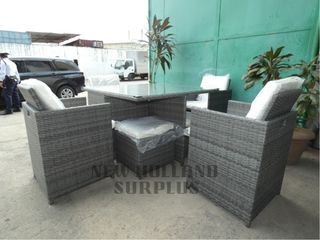 8 seater Space Saver Sofa (4 chairs and 4 stool) with foams/ factory overruns from australia