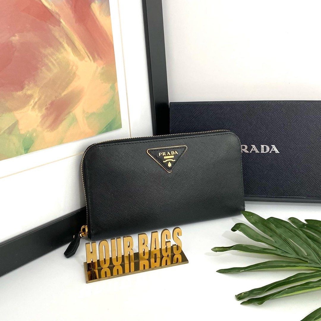 Authentic Prada Men Wallet, Luxury, Bags & Wallets on Carousell