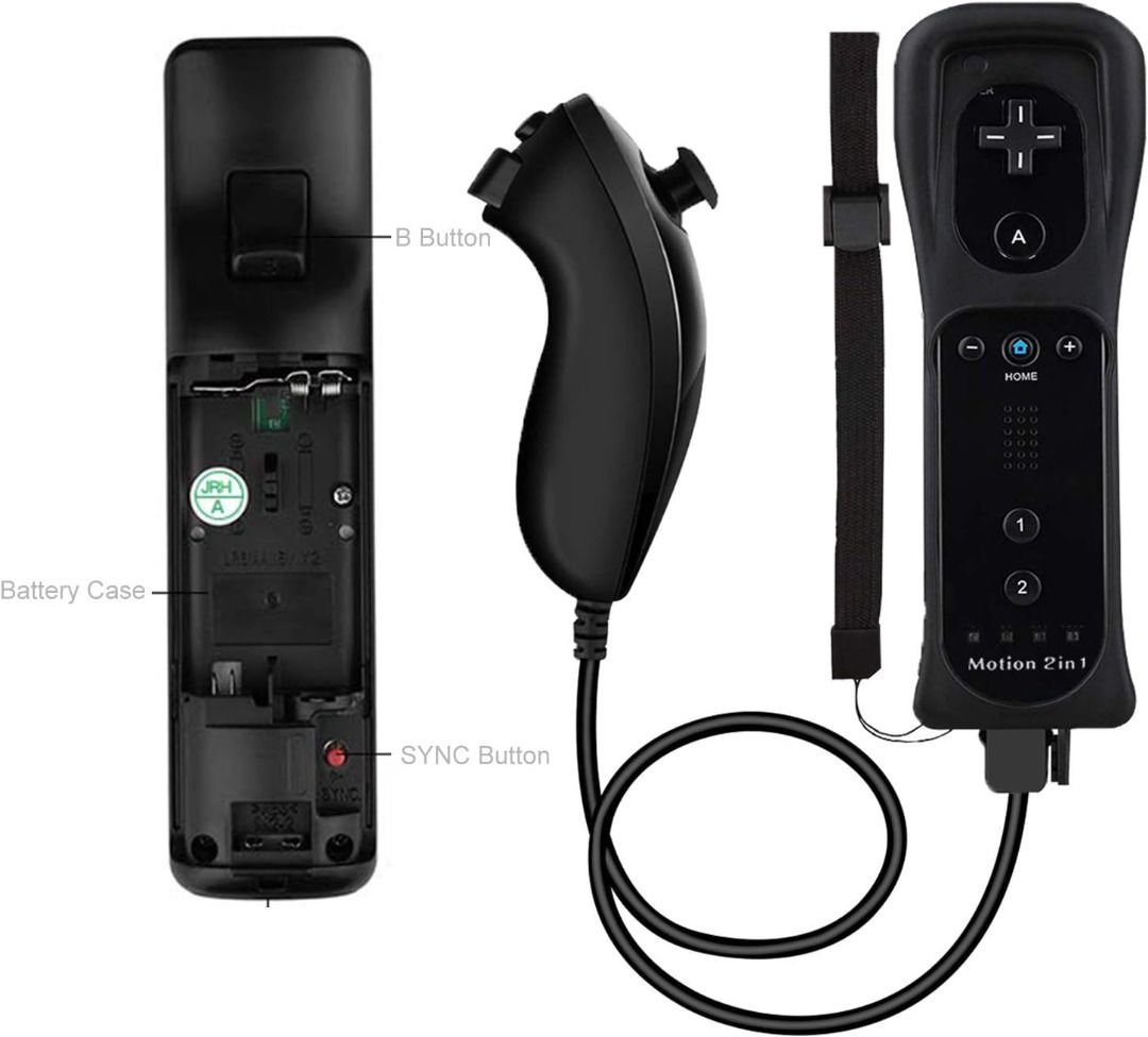 Motion Plus Remote Controller for Nintendo Wii / Wii U Console