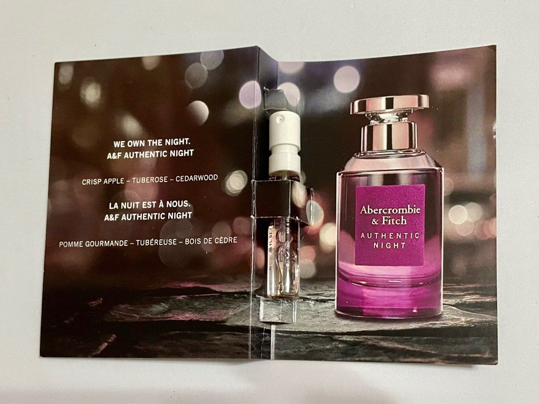 Abercrombie and fitch perfume authentic night clearance