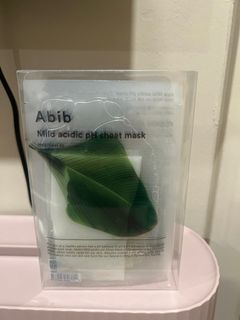 Abib heartleaf face mask