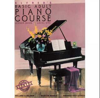Alfred’s Basic Adult Piano Lesson Book Level 1
