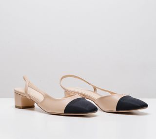 Alicante Heels in Beige by This is April Shoes