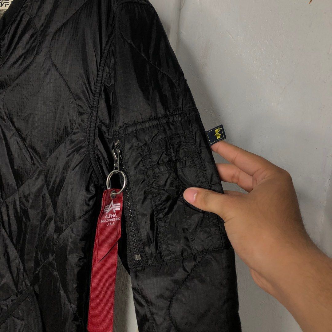 Alpha Industries Quilted Liner Jacket, Men's Fashion, Coats, Jackets