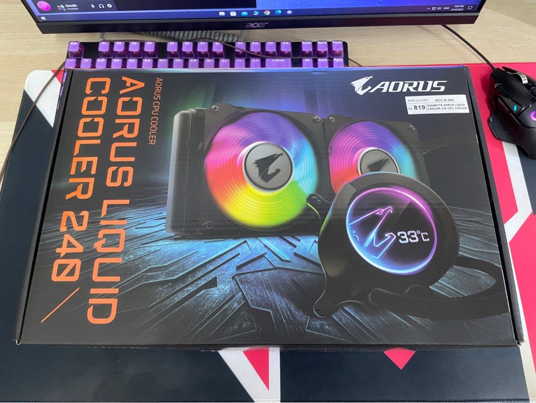 AORUS Liquid Cooler 240 Computers Tech Parts Accessories