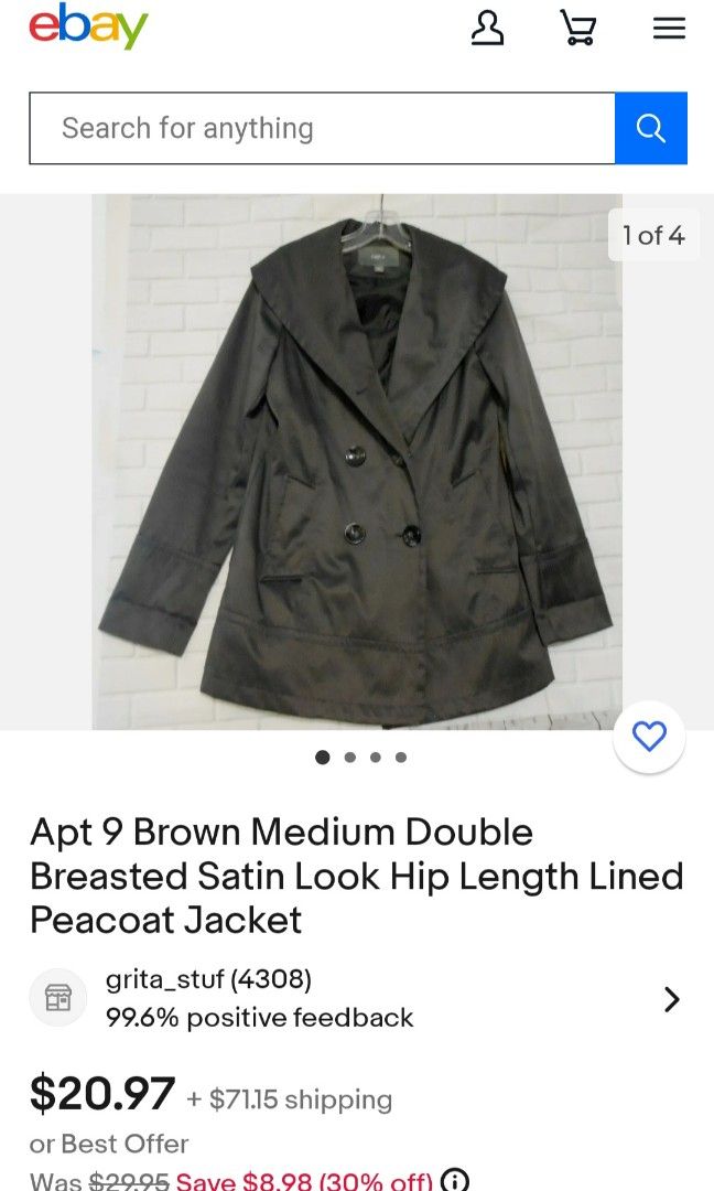 Apt on sale 9 peacoat