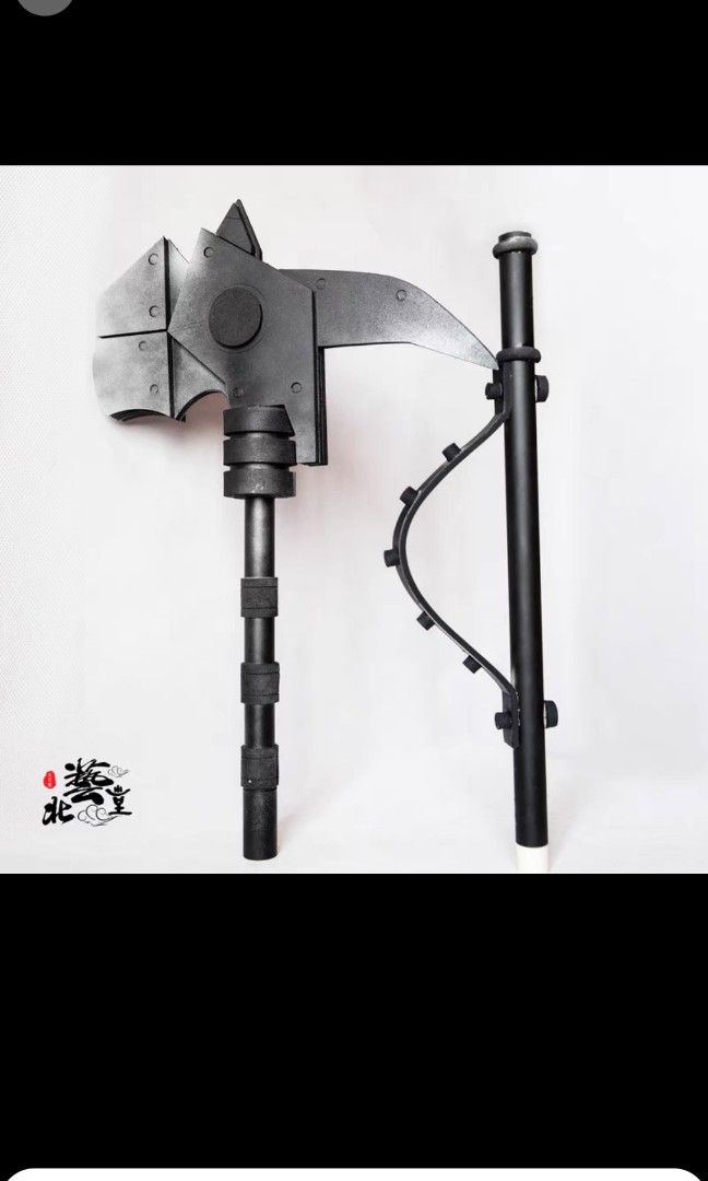 Arknights Siege Cosplay Hammer Prop and Wig, Hobbies & Toys