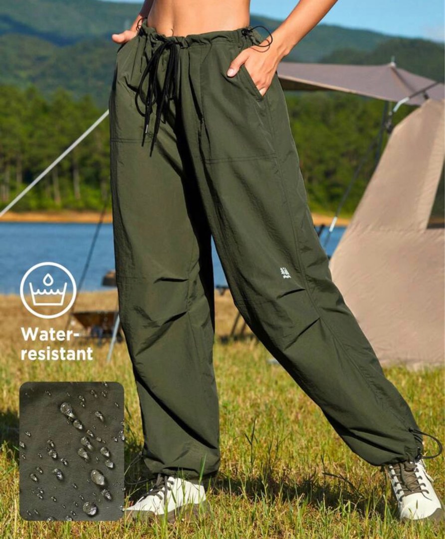 Army Green Cargo Jogger Pants, Women's Fashion, Bottoms, Other Bottoms on  Carousell