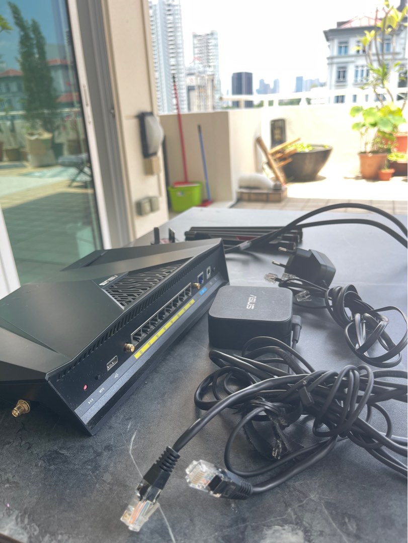 ASUS router AC 3100 Wi-Fi, Computers & Tech, Parts & Accessories ...