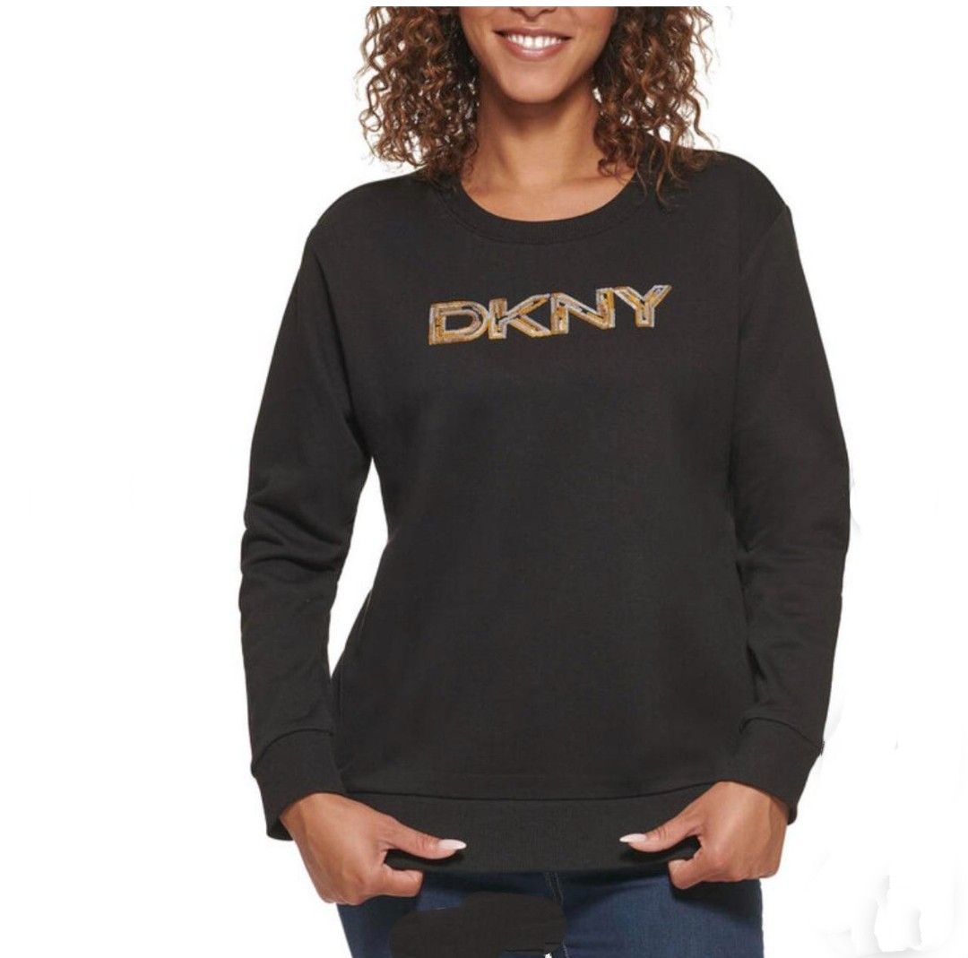 Dkny sequin sweatshirt shop