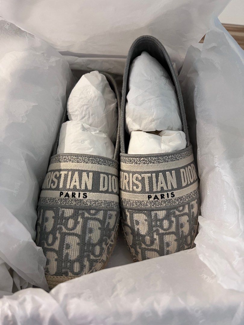 Authentic Christian Dior Espadrilles Size 37 Luxury Sneakers