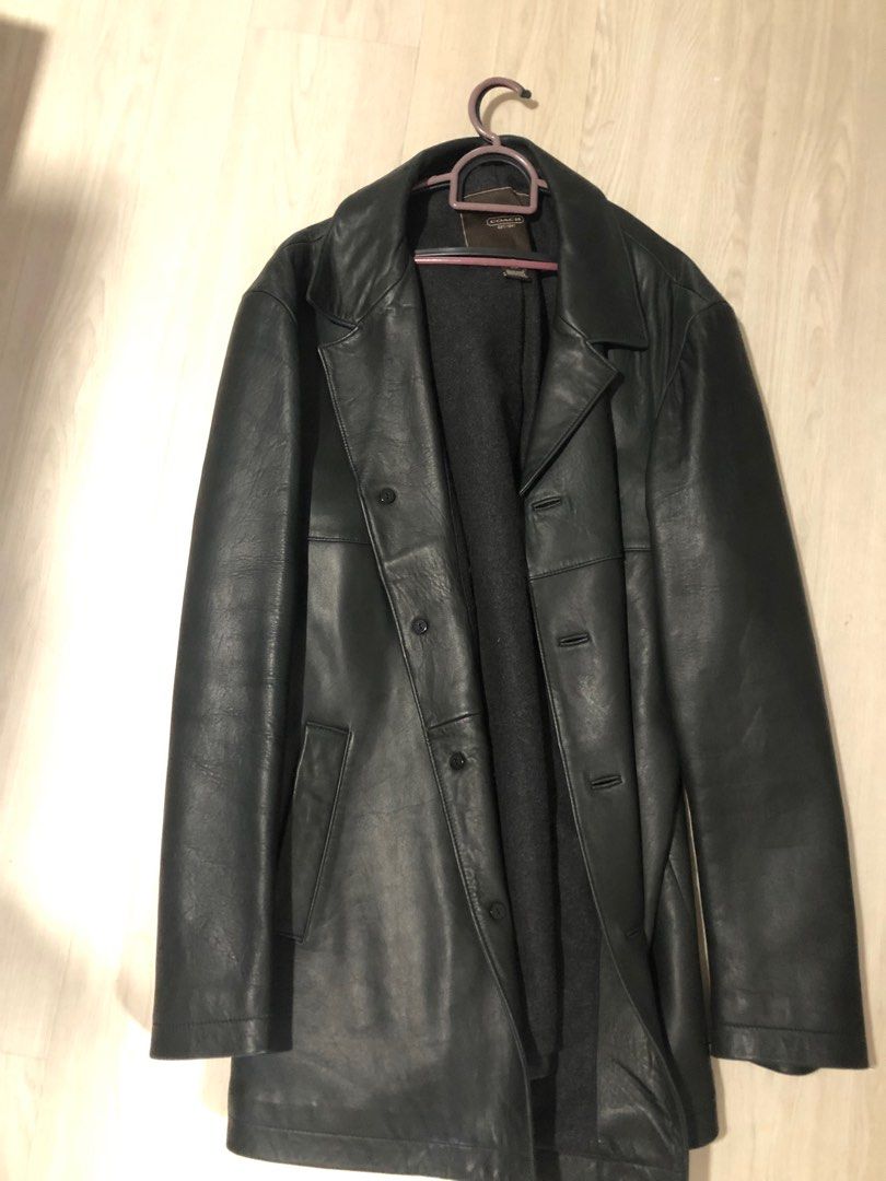 Mens coach coat online