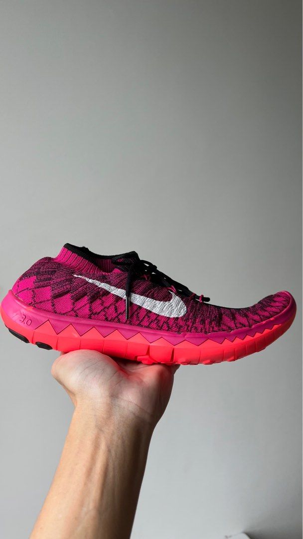 Nike free 3.0 womens pink on sale