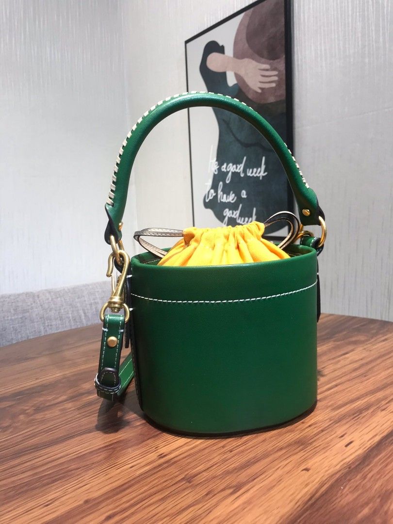 Authentic Tory Burch Miller Small Canteen Bag Green