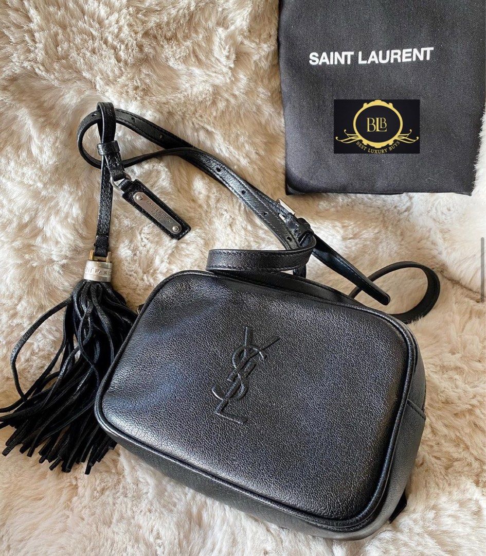 Saint Laurent YSL Lou Camera Bag in smooth leather, Luxury, Bags & Wallets  on Carousell