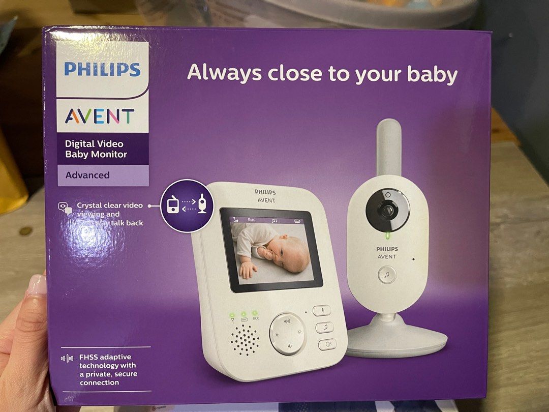 Baby monitor Monitor para bebés con video digital SCD620/01