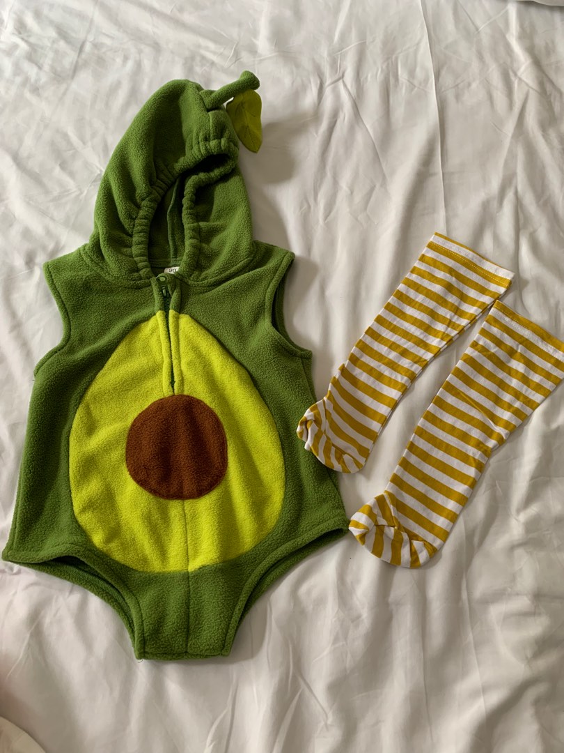 Avocado baby costume, Babies & Kids, Babies & Kids Fashion on Carousell