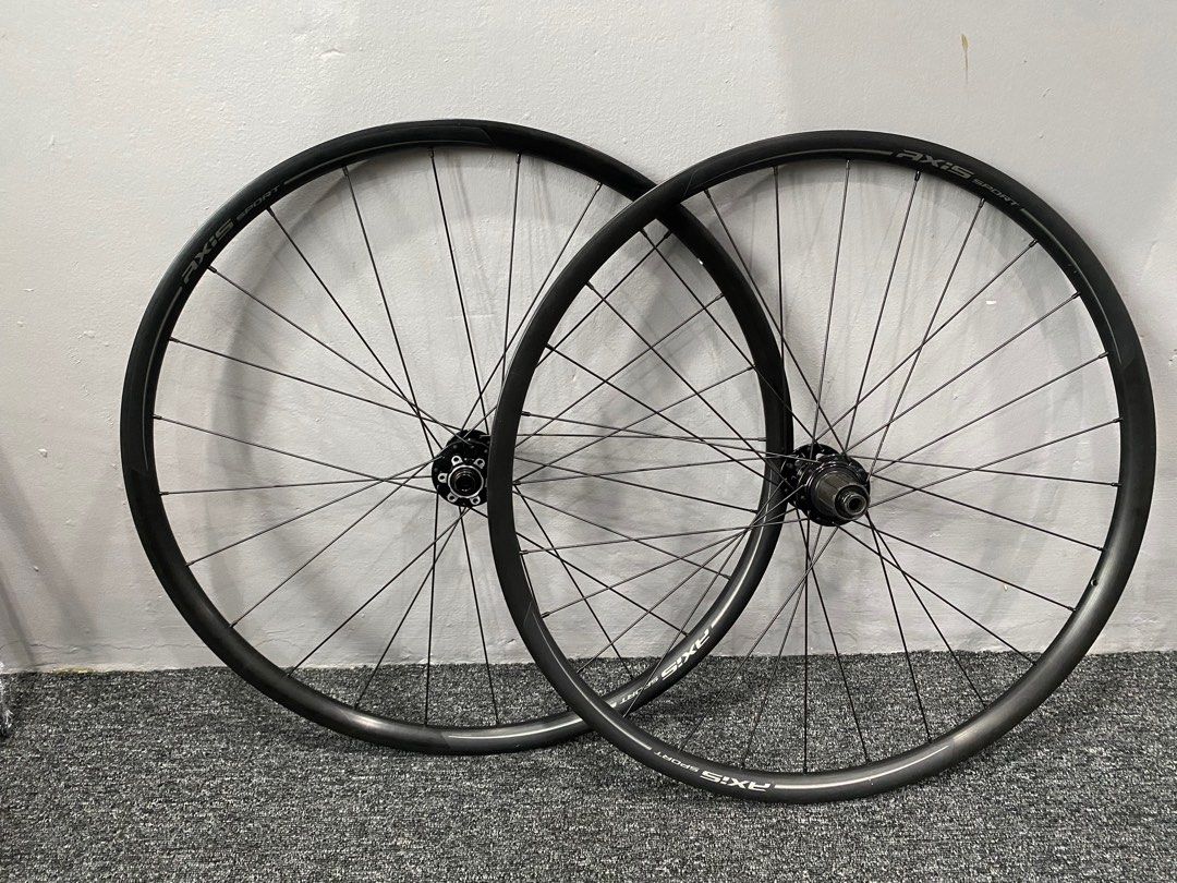 Axis Sport Disc 700c 12x100 142mm wheelset