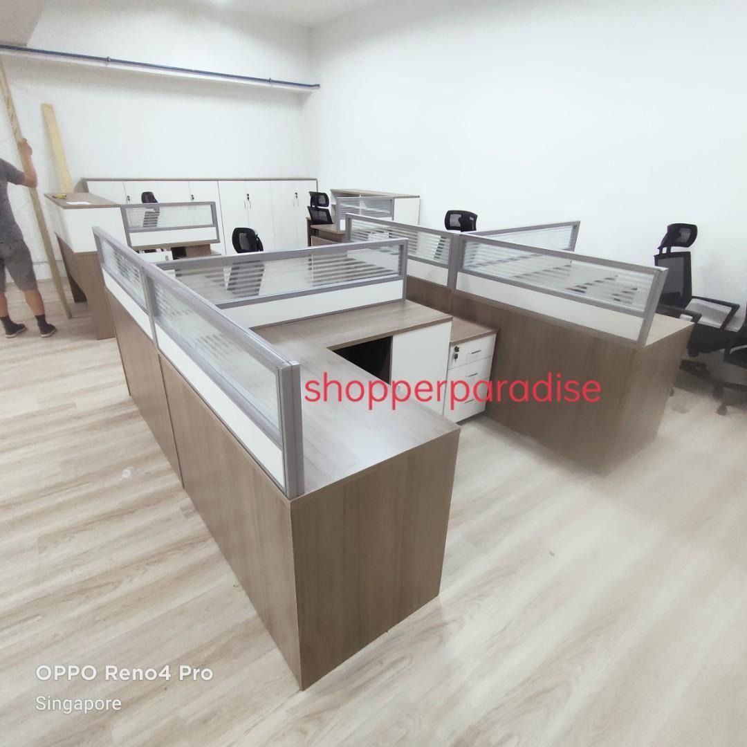 B40 Office Table Partition/Workstation/desk B,System Furniture Cubicle ...