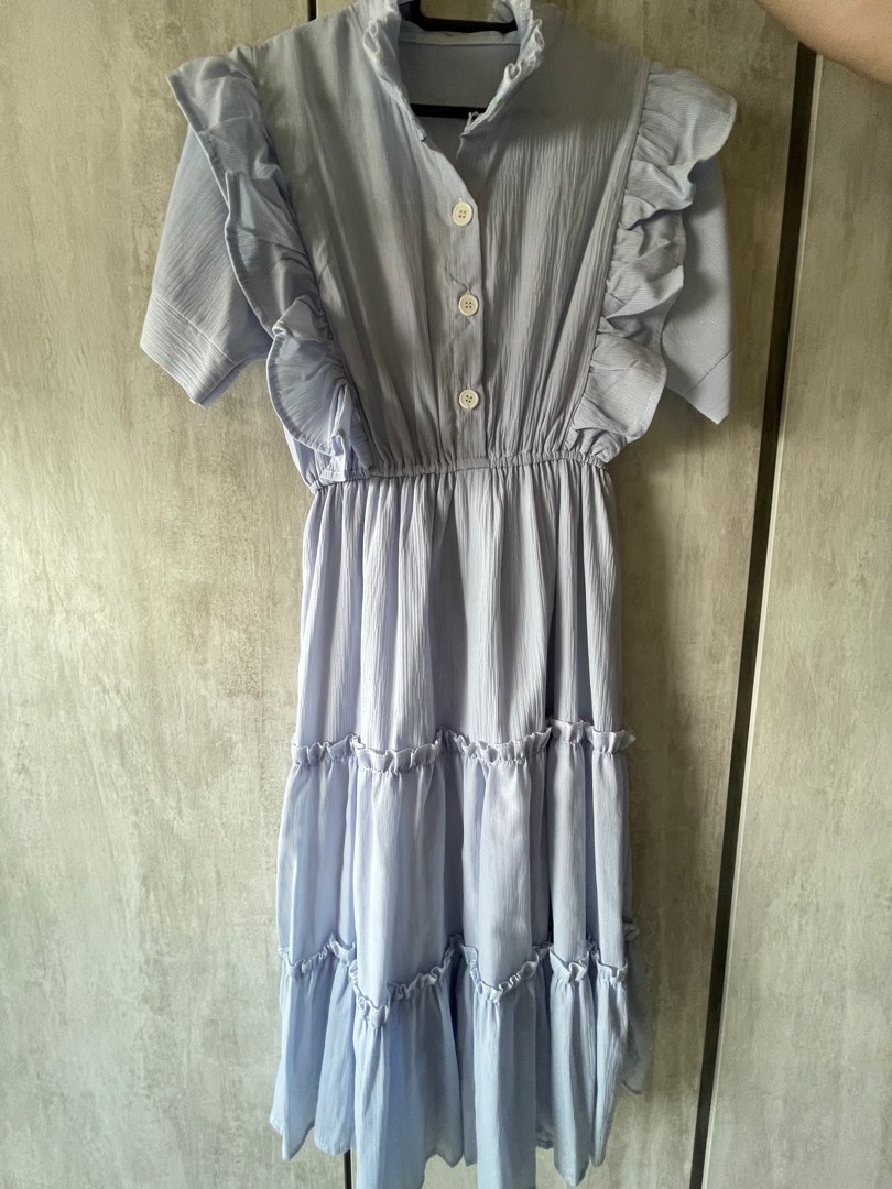 Baby blue dress, Women's Fashion, Dresses & Sets, Dresses on Carousell