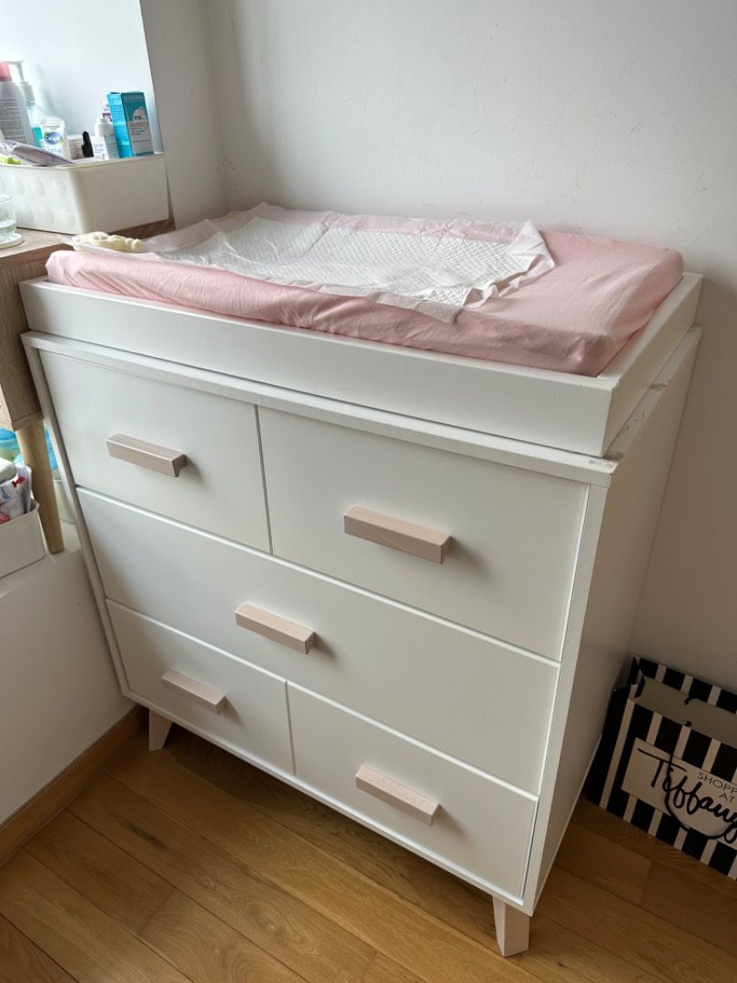 Babyletto Scoot 3 Drawer Dresser with Removable Changing Tray