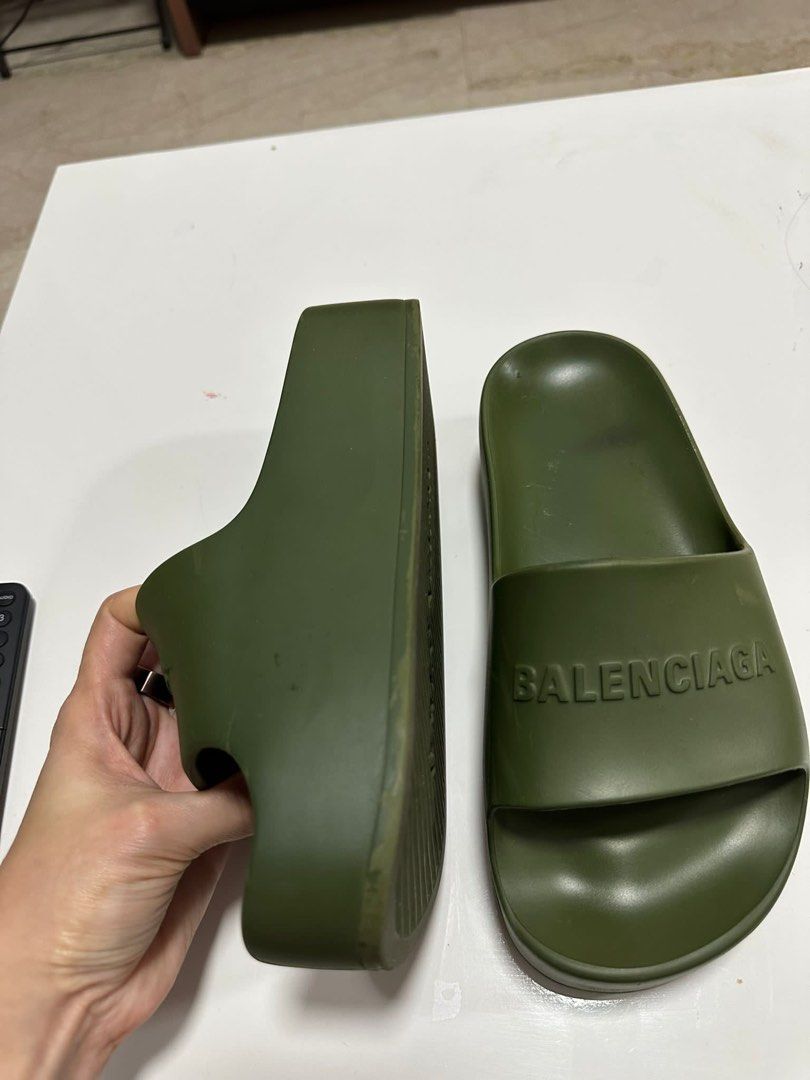 BALENCIAGA Rubber Platform Sandals for Men | MR PORTER