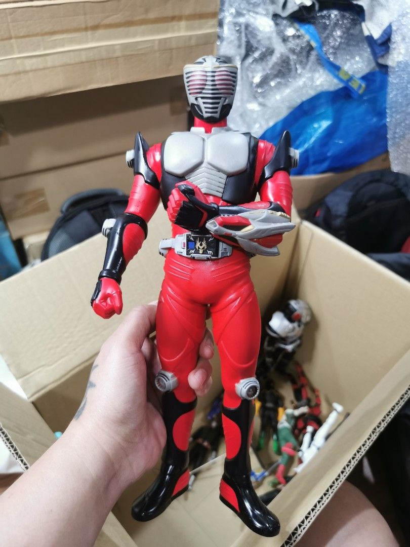 Banpresto Masked Rider Ryuki Kamen Rider 2002 Jumbo Vinyl Figure RARE ...