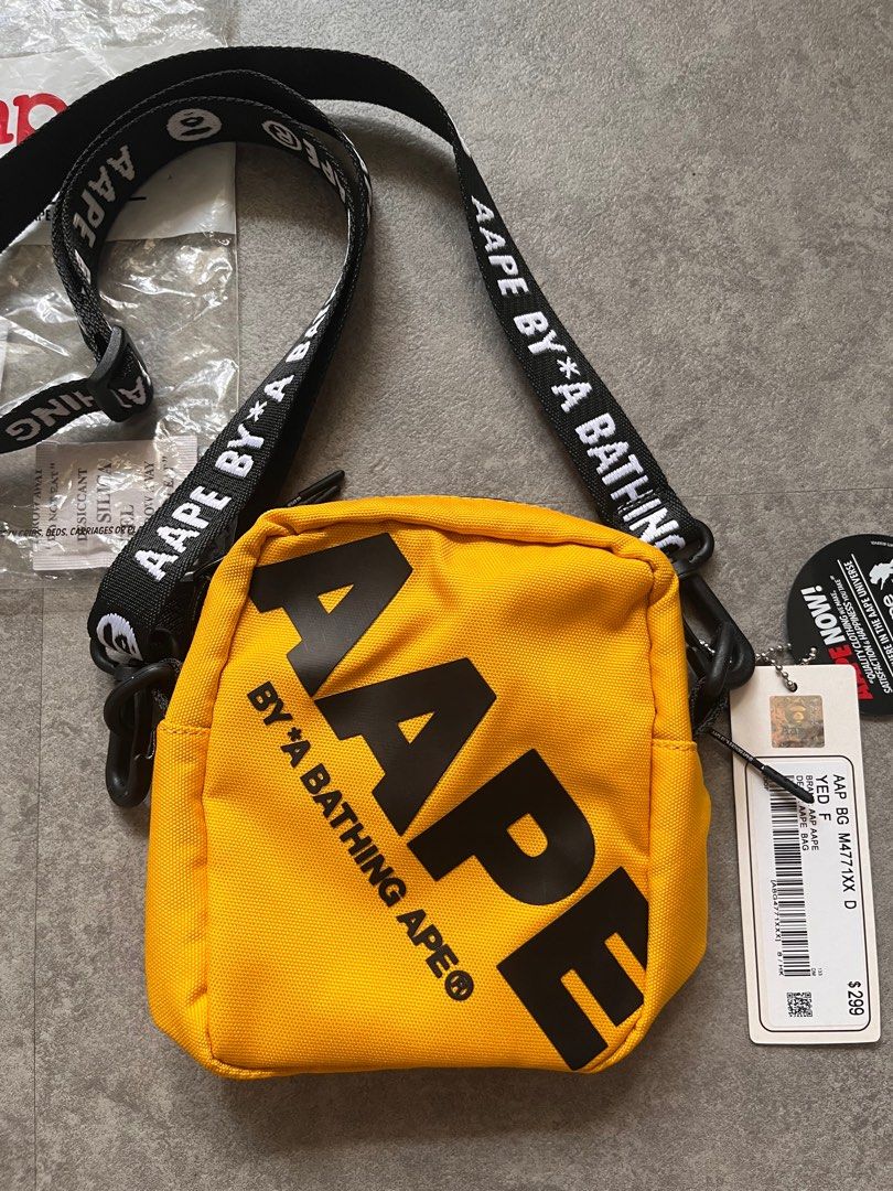 A bathing ape sling bag on sale
