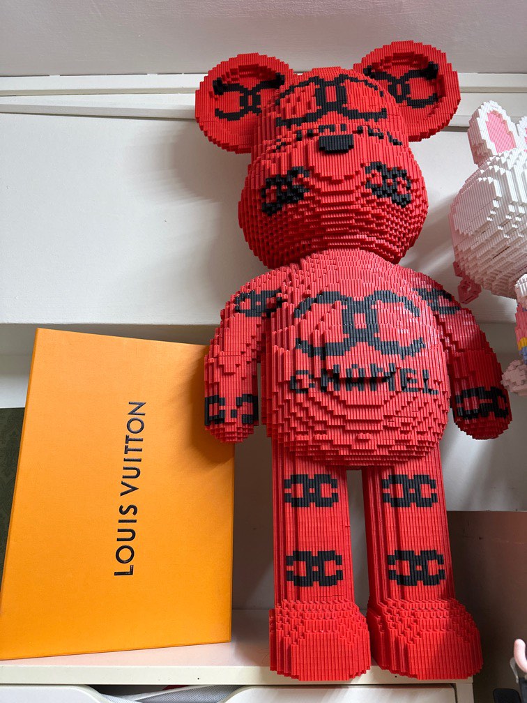 Bearbrick lego chanel big size extra large, Hobbies & Toys, Toys & Games on  Carousell