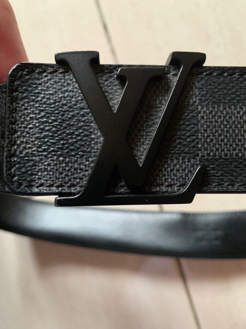 Louis Vuitton LV Boost 30mm Reversible Belt Black