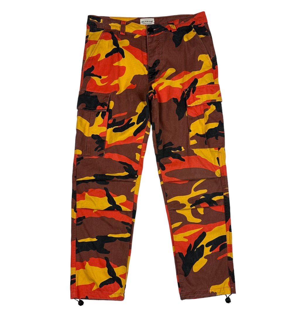 Big for sam camo pants clearance