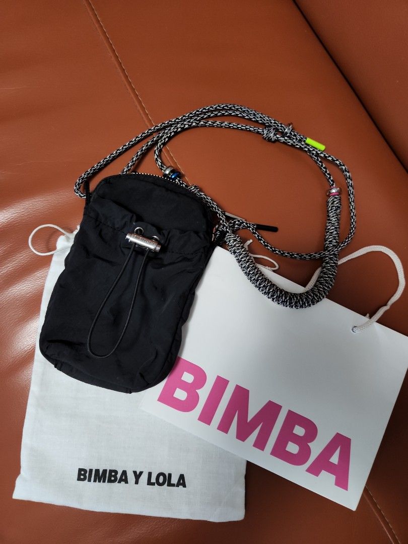 Bimba Y Lola nylon phone bag Women s Fashion Bags Wallets Purses Pouches on Carousell
