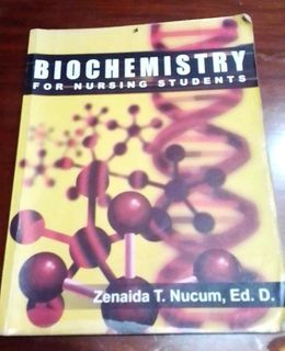 Biochemistry for nursing students