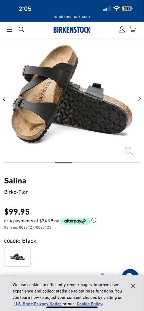 salina bs birkenstock
