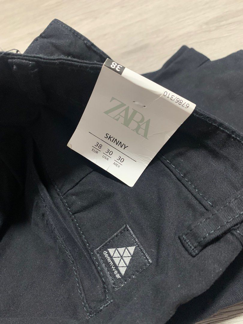 Black Chinos from Zara, Men's Fashion, Bottoms, Chinos on Carousell