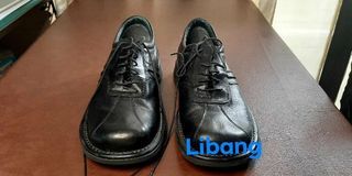 Black leather shoes men kenneth cole reaction casual/formal/dress shoes