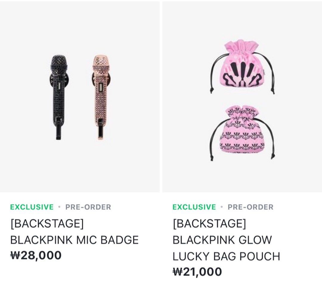 BLACKPINK World Tour Born Pink Backstage Official Goods, Hobbies & Toys,  Memorabilia & Collectibles, K-Wave on Carousell