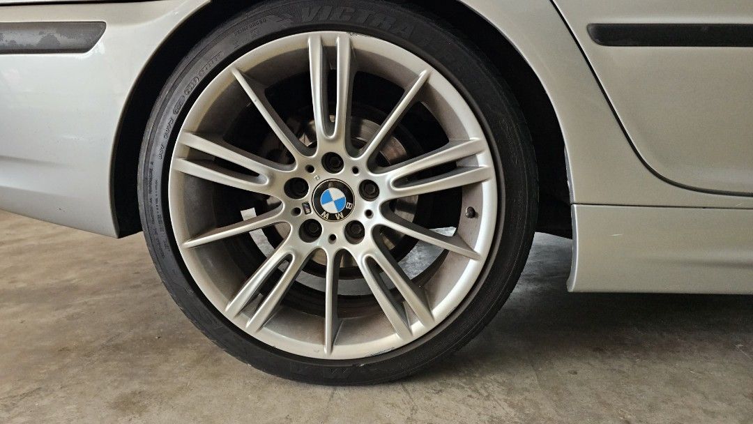 BMW E90 E46 Ori MSport Rims 18 Inch, Auto Accessories on Carousell