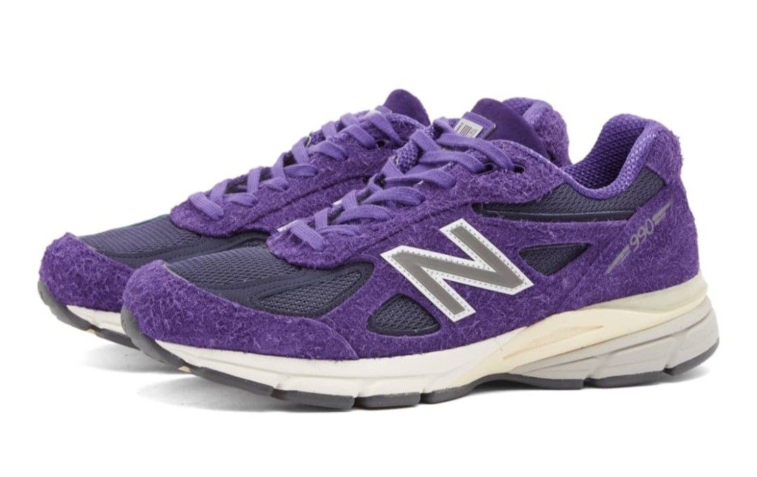BNIB New Balance U990TB4 Made in USA Purple Suede