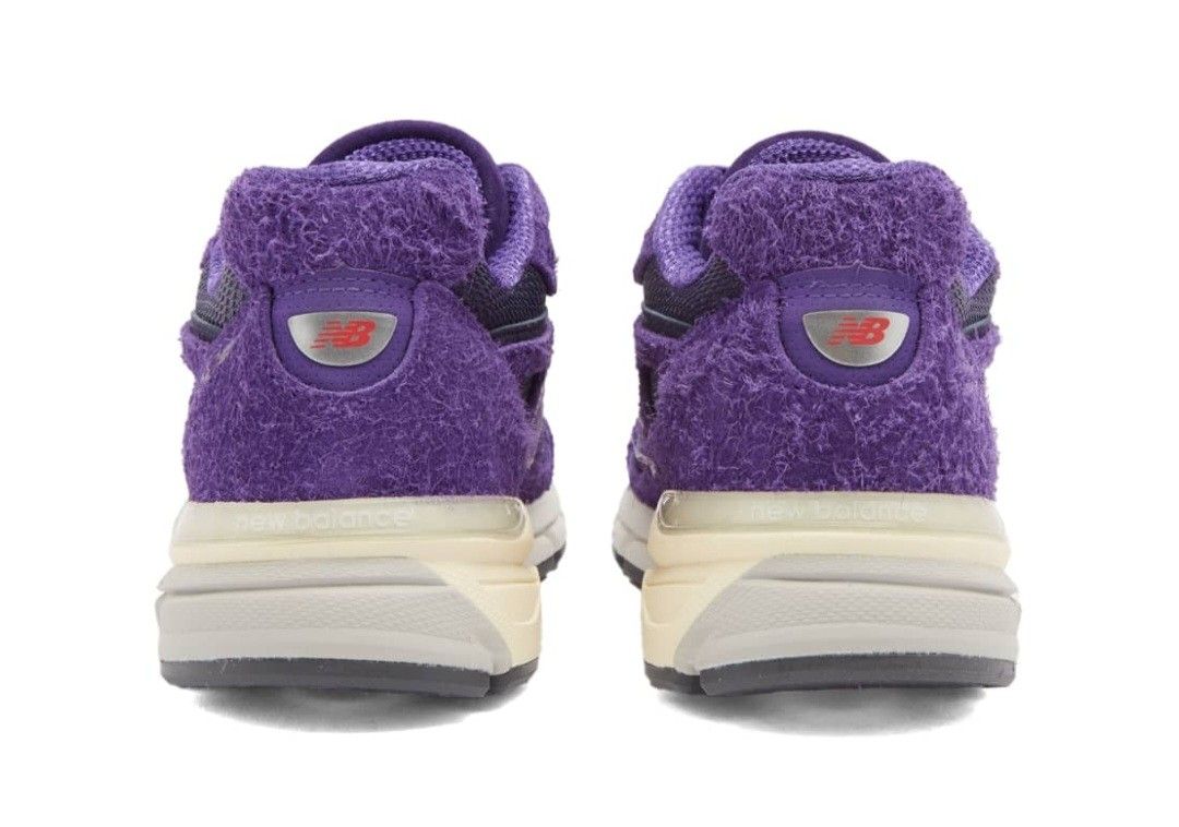 Purple suede new balance outlet