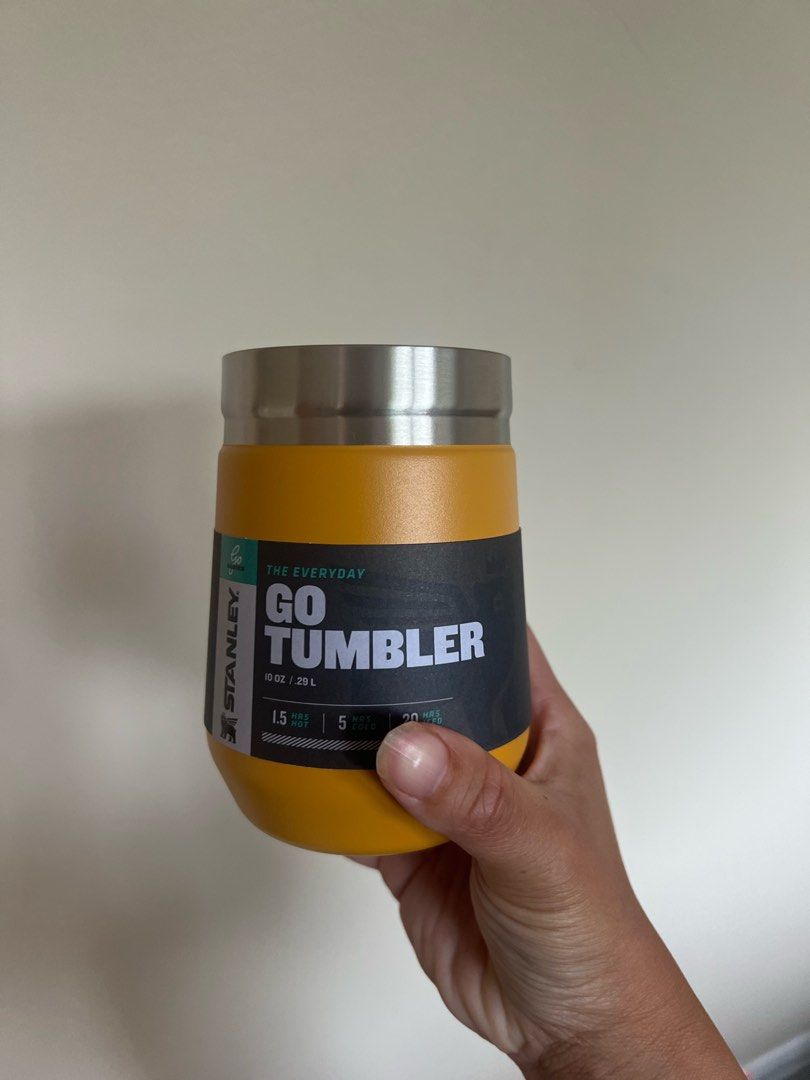 BNWT Stanley Go Everyday Tumbler | 0.29L (Category: Water Bottles & Tumblers) located in Singapore. Submitted by ch3r3mz (Listing ID 1256072243, Image 1). Description: Colour: saffron Bought from Stanley UK site for £29.99 .