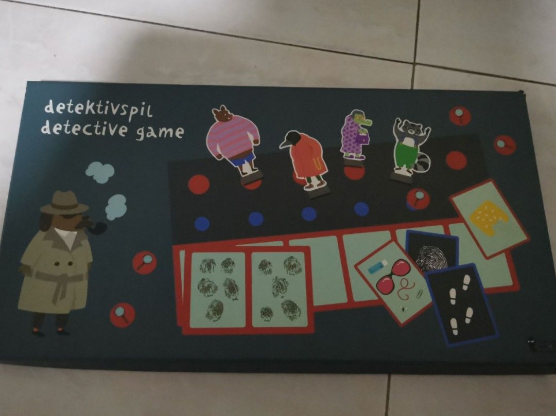 Board game detective, Hobbies & Toys, Toys & Games on Carousell