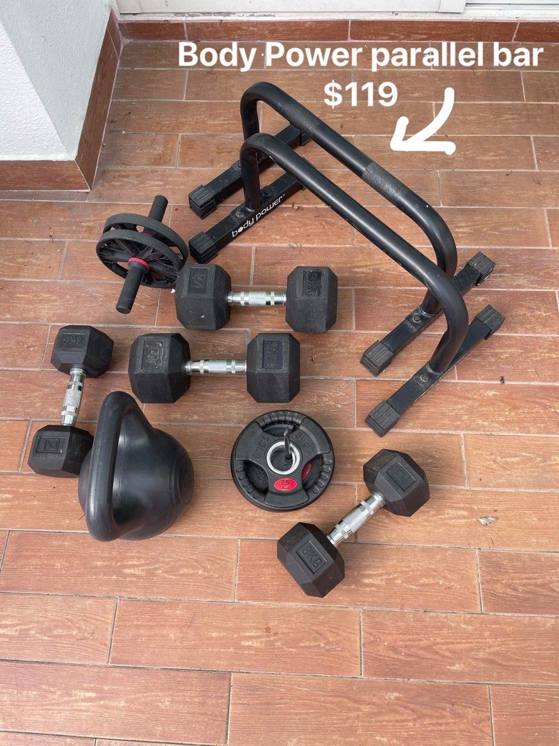 Body power online push up bars