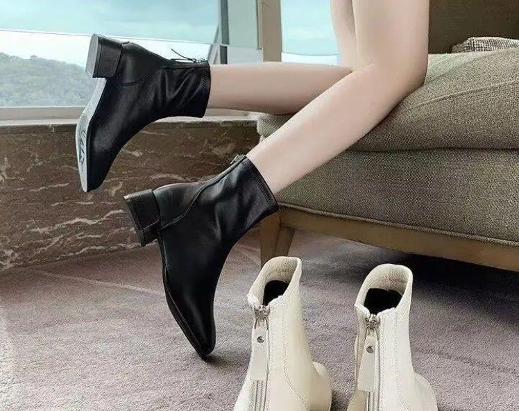 BOOTS BLACK FORMAL SHOES Women s Fashion Footwear Boots on