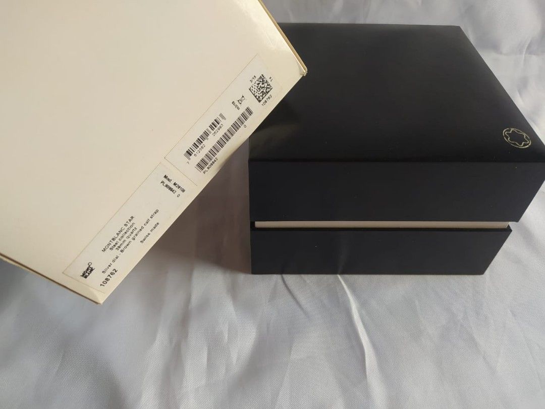 Box Watch Mont Blanc/ Kotak Jam Mont Blang not Mido Omega Tag Heuer