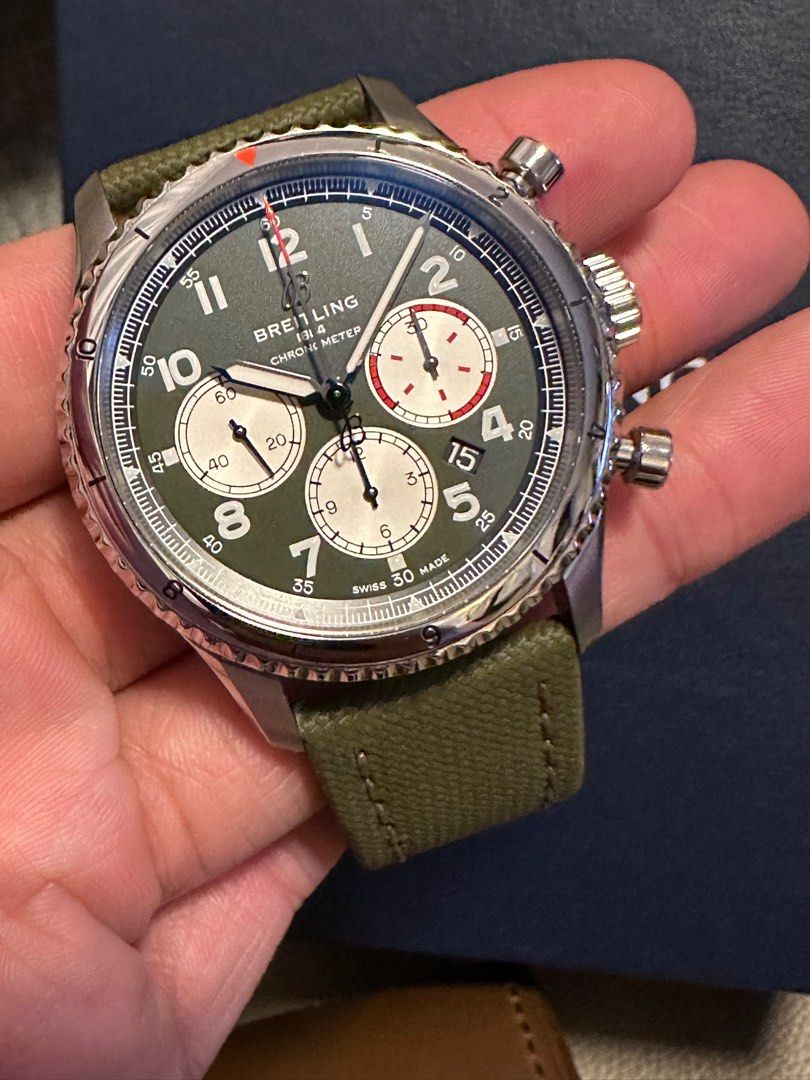 breitling aviator 8 b01 chronograph 43 curtiss warhawk